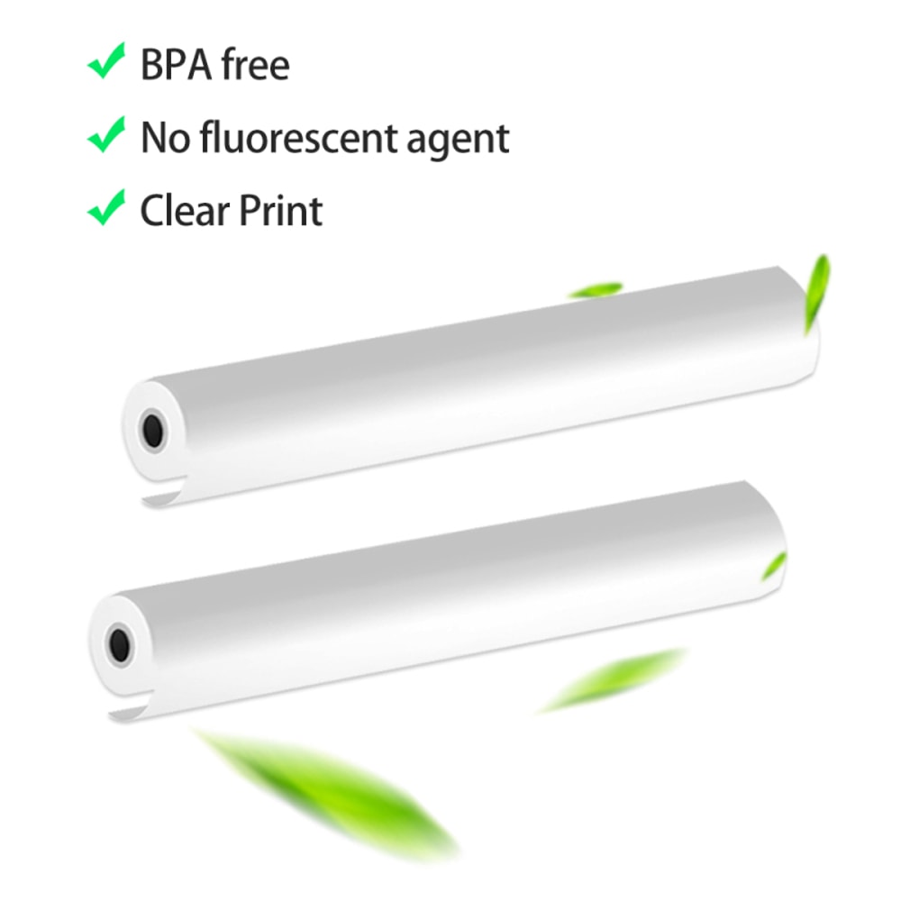 A4 Thermal Paper Rolls BPA Free For Portable Printers High Quality Portable Printer Paper Pack 0