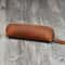 Vintage Leather Pencil Case Organizer Zipper Pouch for Pens Glasses Stationery