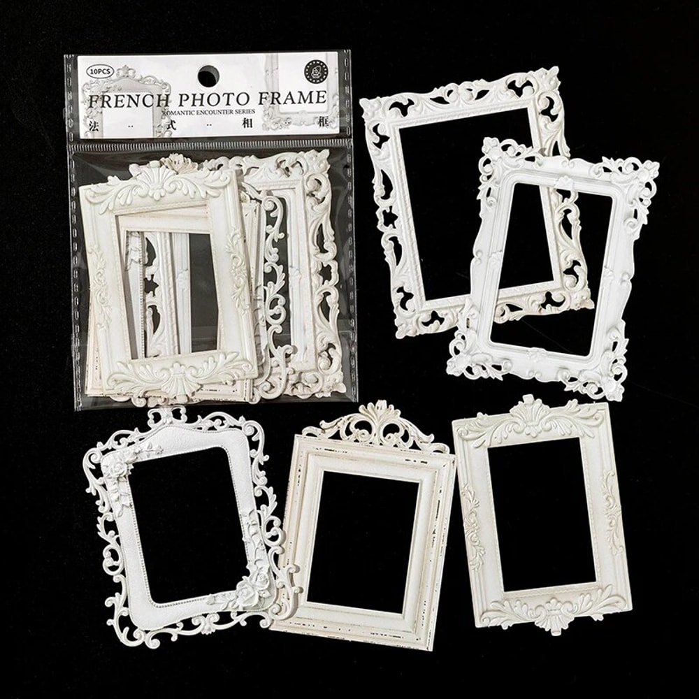 Vintage European Hollow Relief Cardstock Set For DIY Crafts Scrapbooking 7