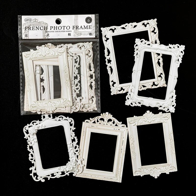 Vintage European Hollow Relief Cardstock Set For DIY Crafts Scrapbooking 7
