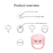Bluetooth Remote Control Ring for Phone Video Scrolling & Hands Free Page Turner