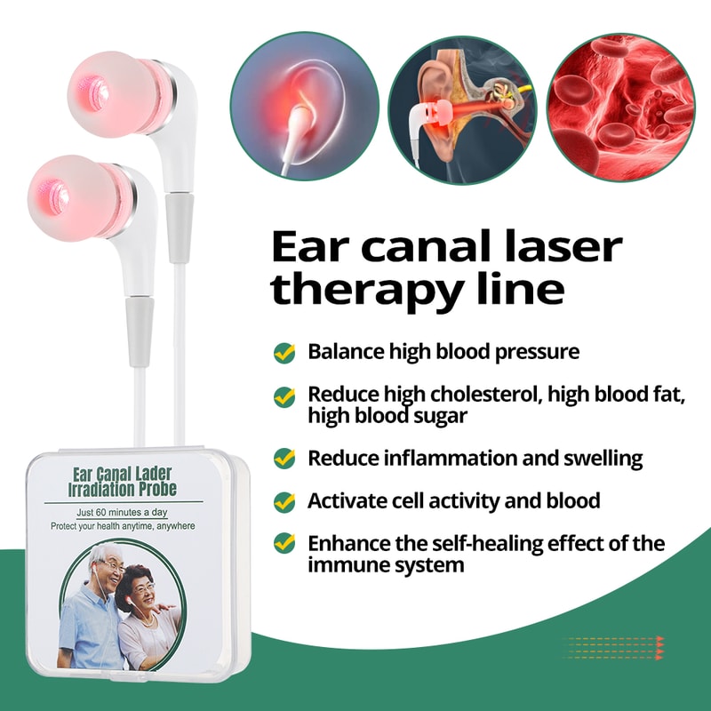 Advanced Laser Ear Therapy Device for Tinnitus Relief and Ear Health Care