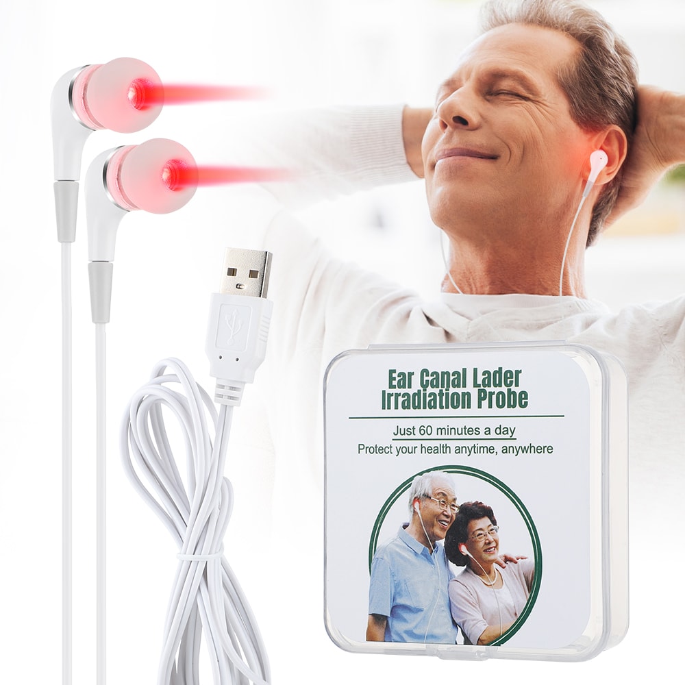 Advanced Laser Ear Therapy Device for Tinnitus Relief and Ear Health Care