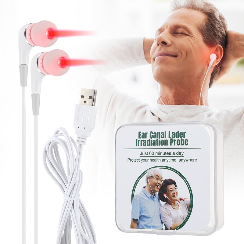 Advanced Laser Ear Therapy Device for Tinnitus Relief and Ear Health Care