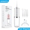 Portable Cordless Water Flosser USB Rechargeable Oral Irrigator with Tips & Cleaning Modes