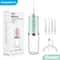 Portable Cordless Water Flosser USB Rechargeable Oral Irrigator with Tips & Cleaning Modes