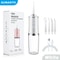 Portable Cordless Water Flosser USB Rechargeable Oral Irrigator with Tips & Cleaning Modes