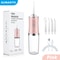 Portable Cordless Water Flosser USB Rechargeable Oral Irrigator with Tips & Cleaning Modes