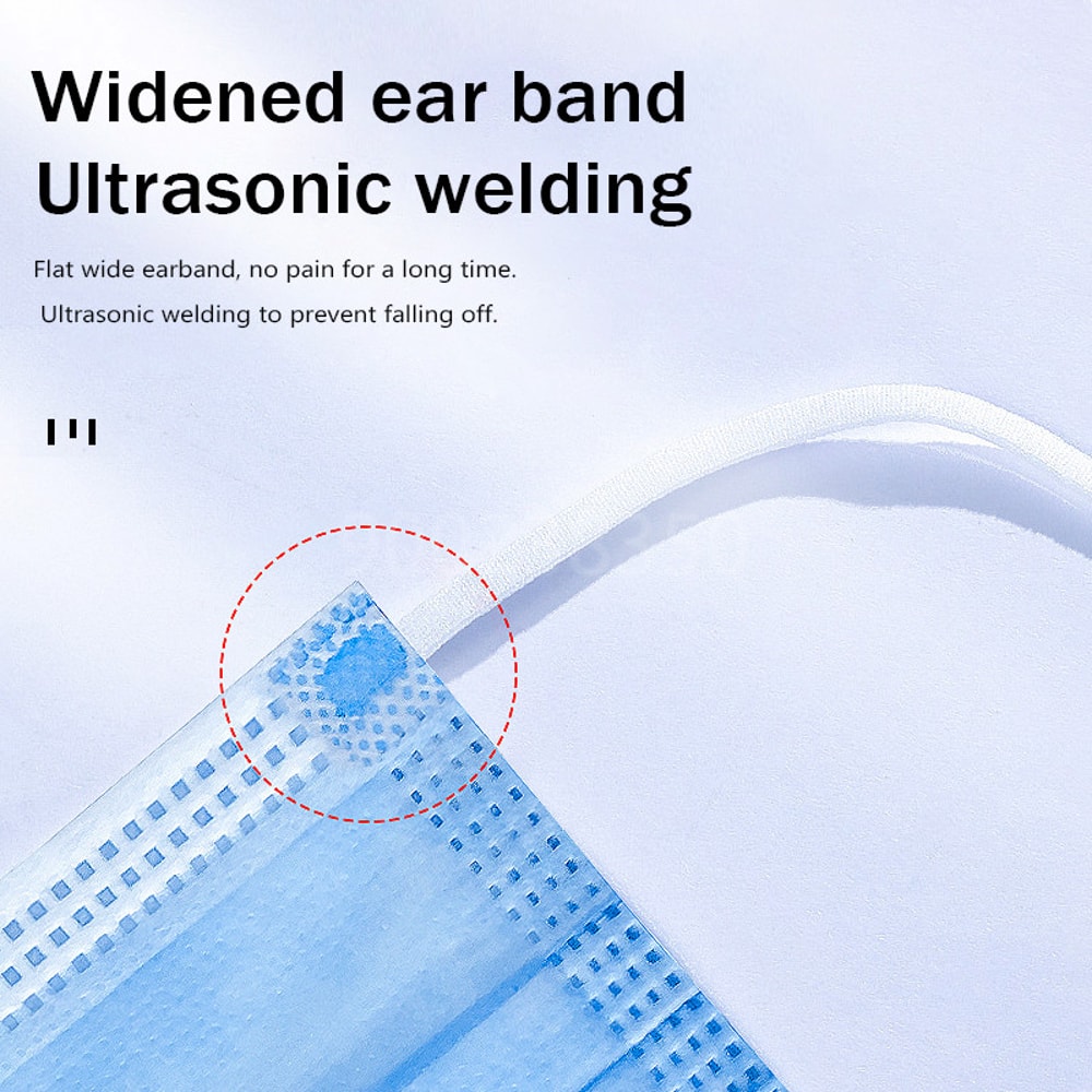 Disposable Face Masks Bulk Pack With Meltblown Filter Breathable Protective Mask For Adults 1