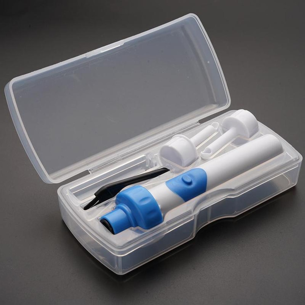 ClearTone Portable Electric Ear Wax Remover Vacuum Cleaning Kit