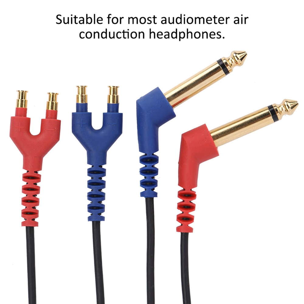 Audiometer Headphone Cable for Air Conduction Hearing Test Systems