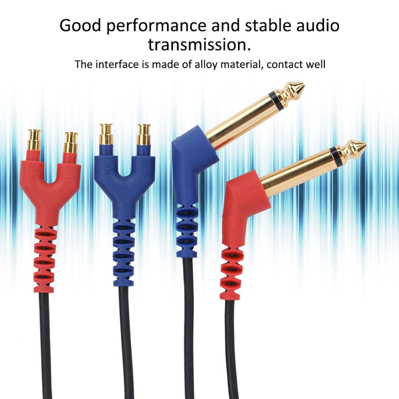 Audiometer Headphone Cable for Air Conduction Hearing Test Systems