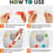 Long Lasting Toilet Cleaner Gel Stick Freshener With Toilet Deodorizer Tablet Fragrance Boost 4