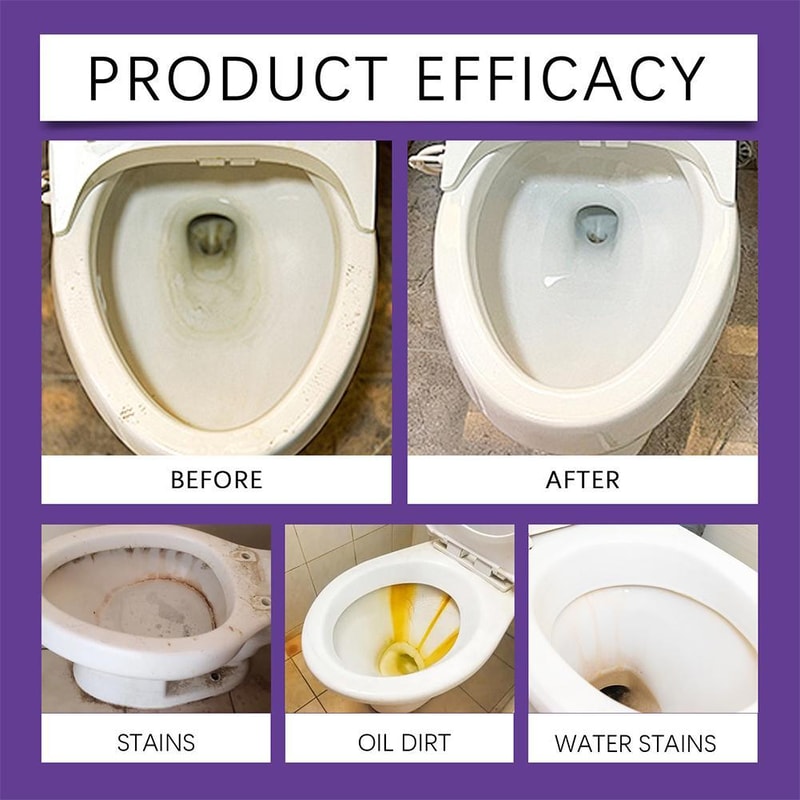 Deep Clean Toilet Foam Cleaner Fresh Deodorizing Bathroom Spray 1