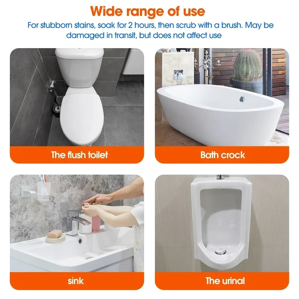 Ultra Fresh Toilet Cleaning Tablets Effervescent Toilet Bowl Cleaner Deodorizer 5