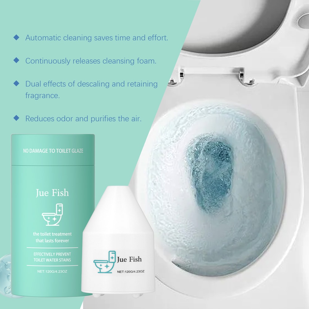 Automatic Toilet Bowl Cleaner Tablets For Odor Removal And Stain Free Fresh Toilets 5