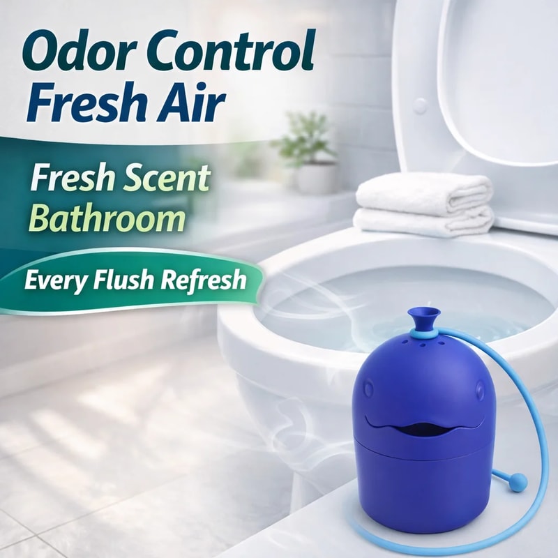 Automatic Toilet Cleaner Tablets Long Lasting Tank Freshener Odor Control