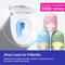 Dinosaur Toilet Tank Cleaner Tablets Set Scented Automatic Freshener