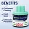 FreshFlush Toilet Tank Cleaner Bottle Long Lasting Blue Water Deodorizer 4