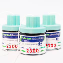 freshflush toilet tank cleaner bottle long lasting blue water deodorizer