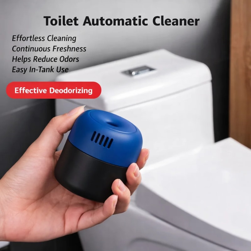 Automatic Toilet Tank Cleaner Tablets for Odor Control and Long Lasting Freshness