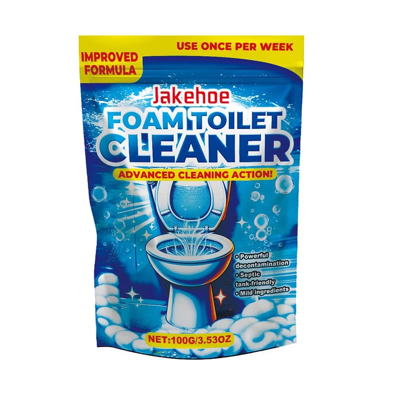 Deep Clean Foam Toilet Cleaning Tablets Bathroom Deodorizer Odor Removal Tablets 0