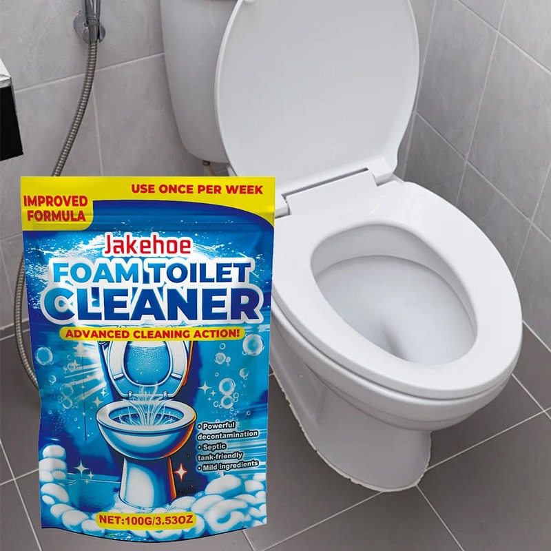 Deep Clean Foam Toilet Cleaning Tablets Bathroom Deodorizer Odor Removal Tablets 2