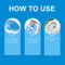 Toilet Foam Cleaner Powerful Descaler And Deodorizer For Deep Bathroom Cleaning 3