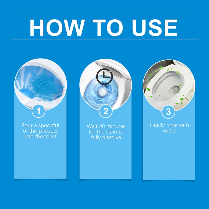 Toilet Foam Cleaner Powerful Descaler And Deodorizer For Deep Bathroom Cleaning 3