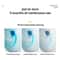 Long Lasting Toilet Cleaner Tablets Blue In Tank Limescale Remover Fresh Scent