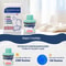 Automatic Blue Toilet Bowl Cleaner Tablets Long Lasting Fresh Septic Safe Cleaning System 2