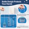 Automatic Blue Toilet Bowl Cleaner Tablets Long Lasting Fresh Septic Safe Cleaning System 3