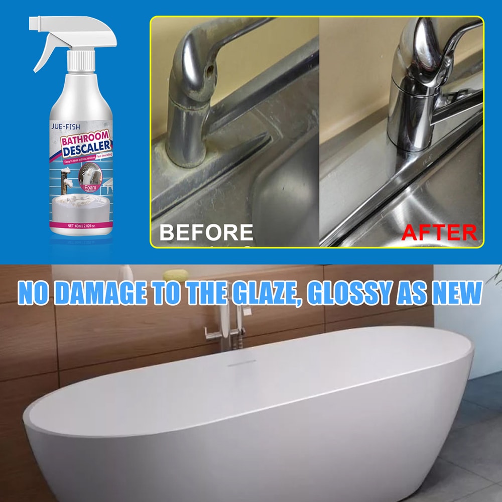 Deep Clean Bathroom Stain Remover Spray For Tub Tile And Toilet 1