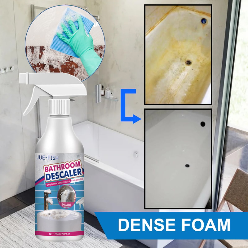 Deep Clean Bathroom Stain Remover Spray For Tub Tile And Toilet 2