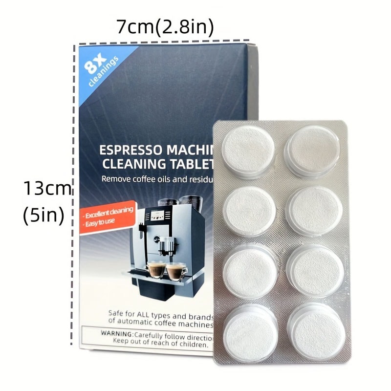 Barista Grade Espresso Cleaning Tablets for Descaling & Backflush Maintenance