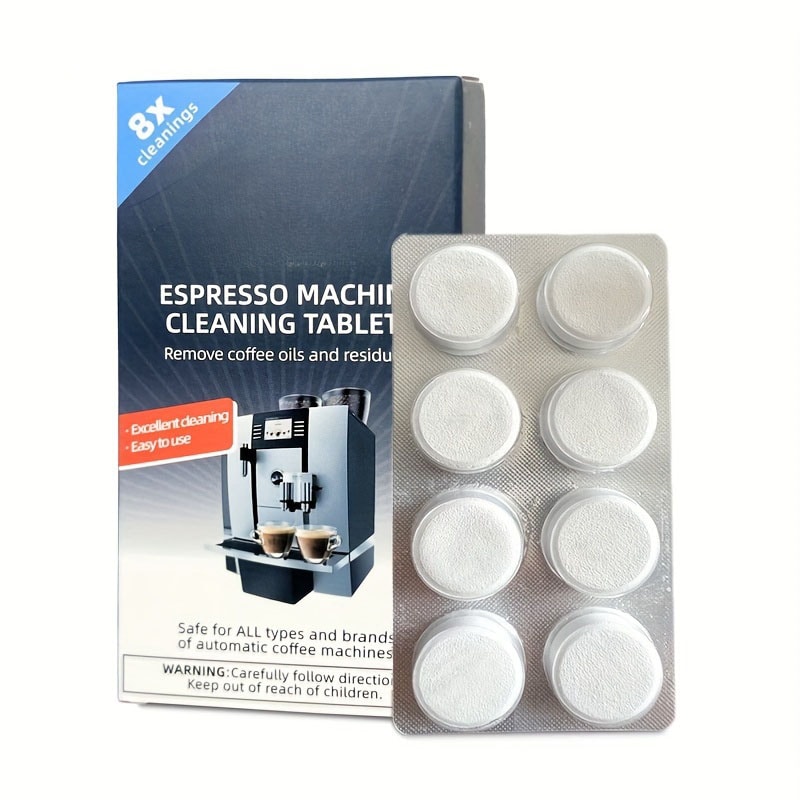 Barista Grade Espresso Cleaning Tablets for Descaling & Backflush Maintenance