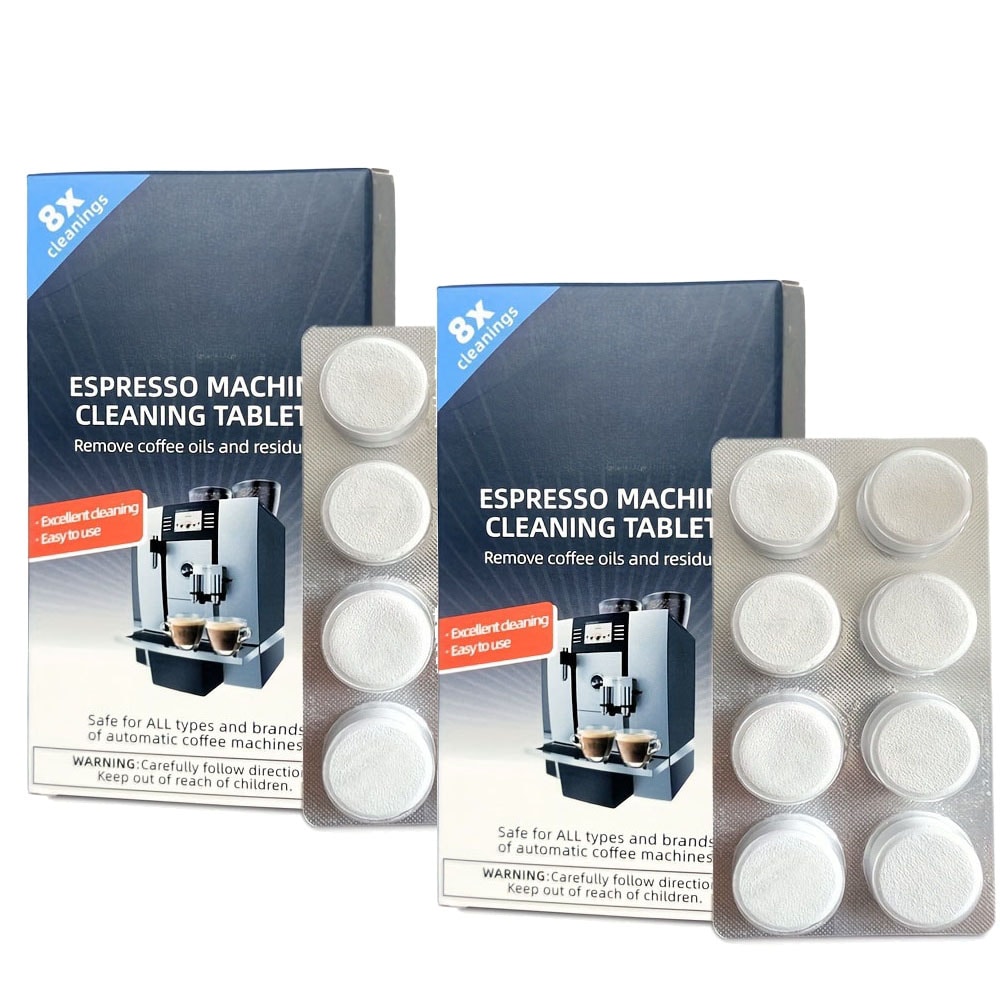 Barista Grade Espresso Cleaning Tablets for Descaling & Backflush Maintenance