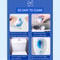 Automatic Toilet Bowl Cleaner Tablets Continuous Fresh Flush Deodorizer for Odor Free Bathroom