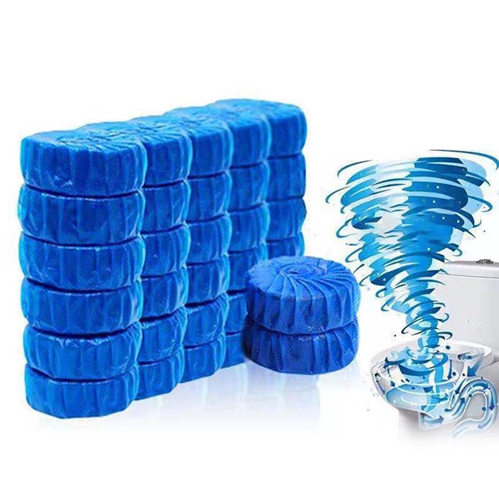 Blue Auto Flush Toilet Cleaner Tablets For Long Lasting Freshness And Hygiene 0