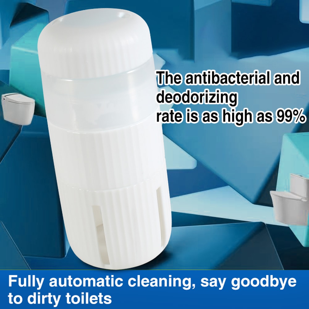 Automatic Toilet Cleaner Tablets Blue Bubble Toilet Bowl Deodorizer And Descaler 3