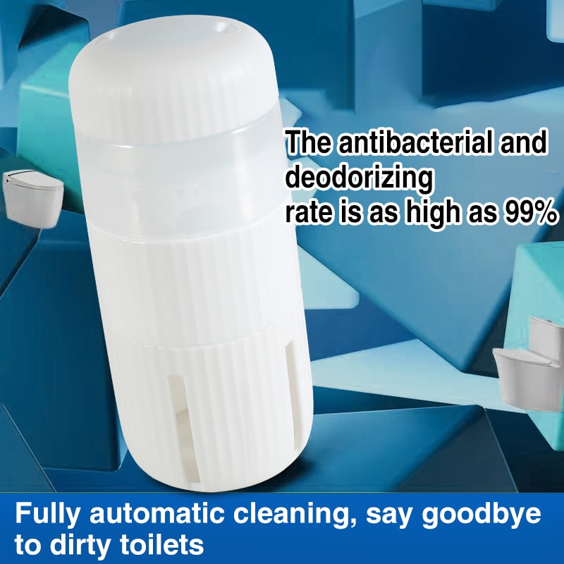 Automatic Toilet Cleaner Tablets Blue Bubble Toilet Bowl Deodorizer And Descaler 3