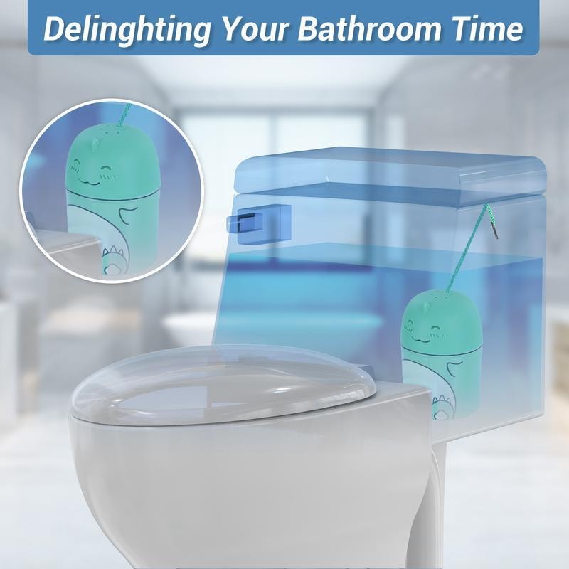 Dinosaur Toilet Tank Cleaner Bottle With Fresh Scent Automatic Freshener 3