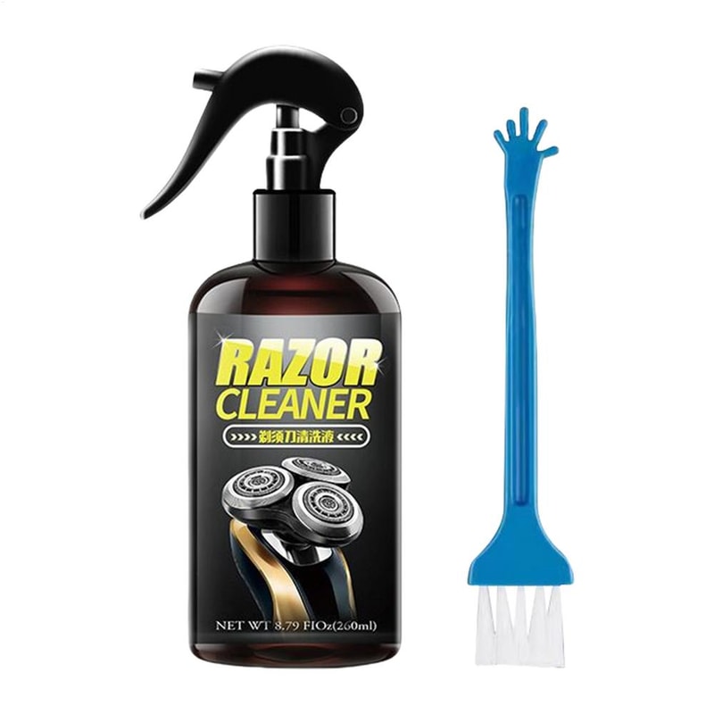 Electric Shaver Cleaning Spray Odorless Razor Cleaner & Rust Protection Solution