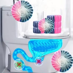 automatic toilet cleaner tablets continuous freshness odor control tabs
