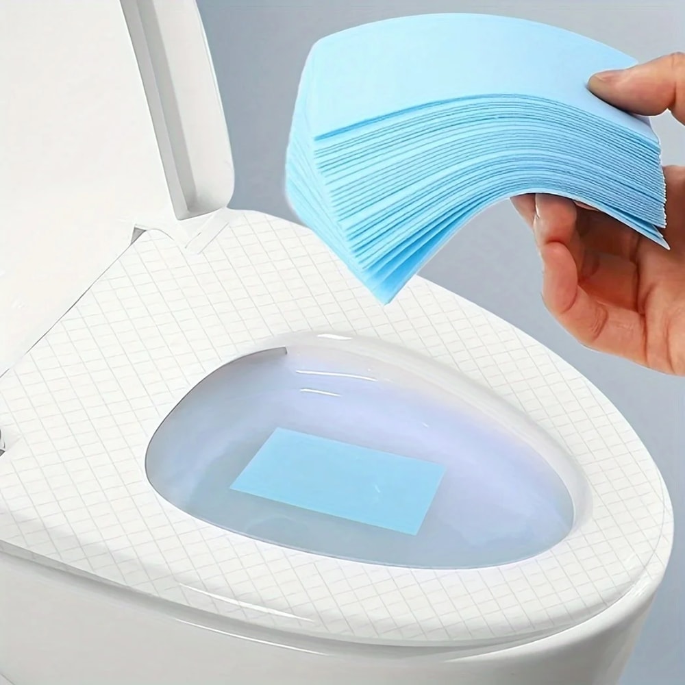 FreshClean Toilet Cleaning Tablets Odor Removing Toilet Paper Sheets Pack