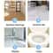 FreshClean Toilet Cleaning Tablets Odor Removing Toilet Paper Sheets Pack