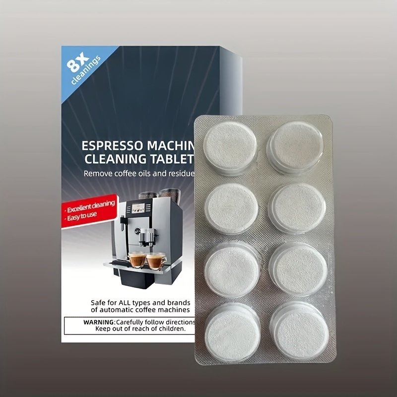 Barista Grade Espresso Machine Cleaning Tablets for Deep Descaling & Oil Removal