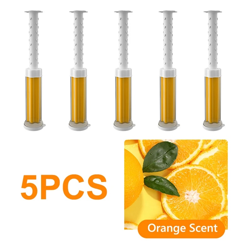 Floral Toilet Cleaning Gel Set Long Lasting Toilet Deodorizer & Fresh Scent Bathroom Air Freshener