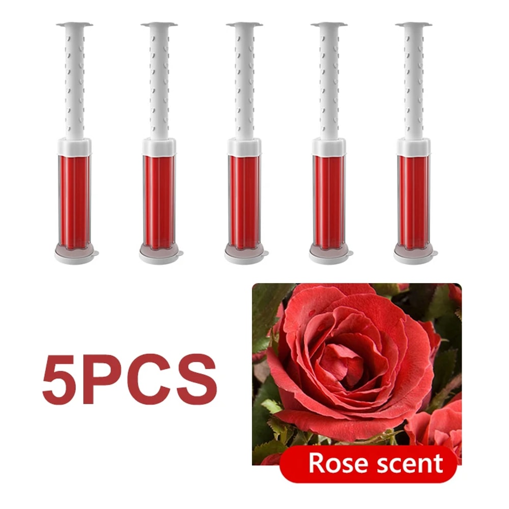 Floral Toilet Cleaning Gel Set Long Lasting Toilet Deodorizer & Fresh Scent Bathroom Air Freshener