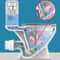Effervescent Toilet Cleaning Tablets for Deep Clean Odor Removal and Stain Control